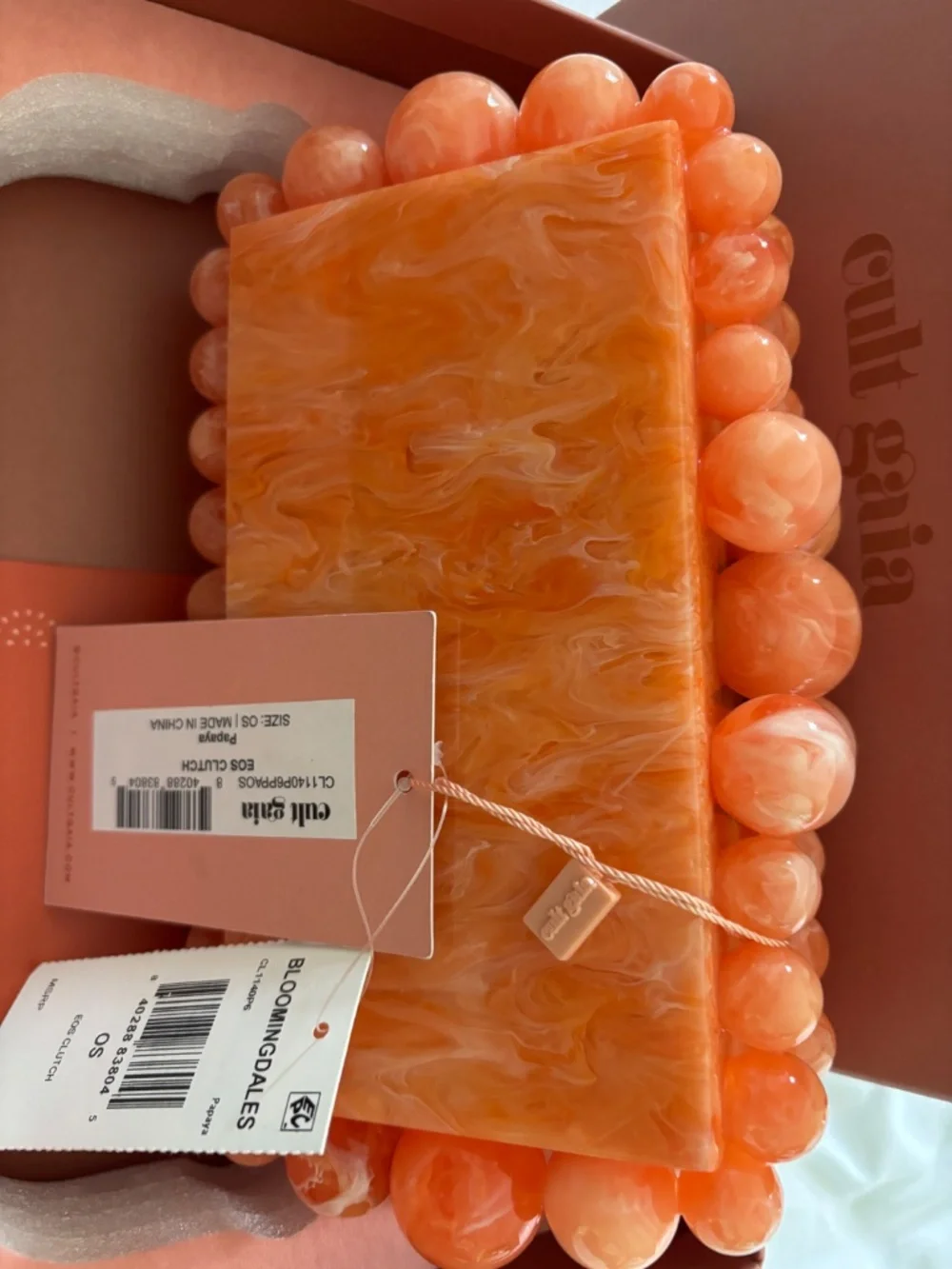 Cult Gaia EOS Papaya Purse new with tags - Picture 7 of 8
